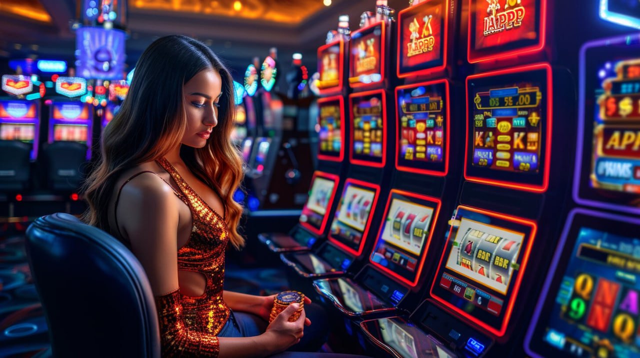 Slot raja app dashboard showing game categories and live dealer options